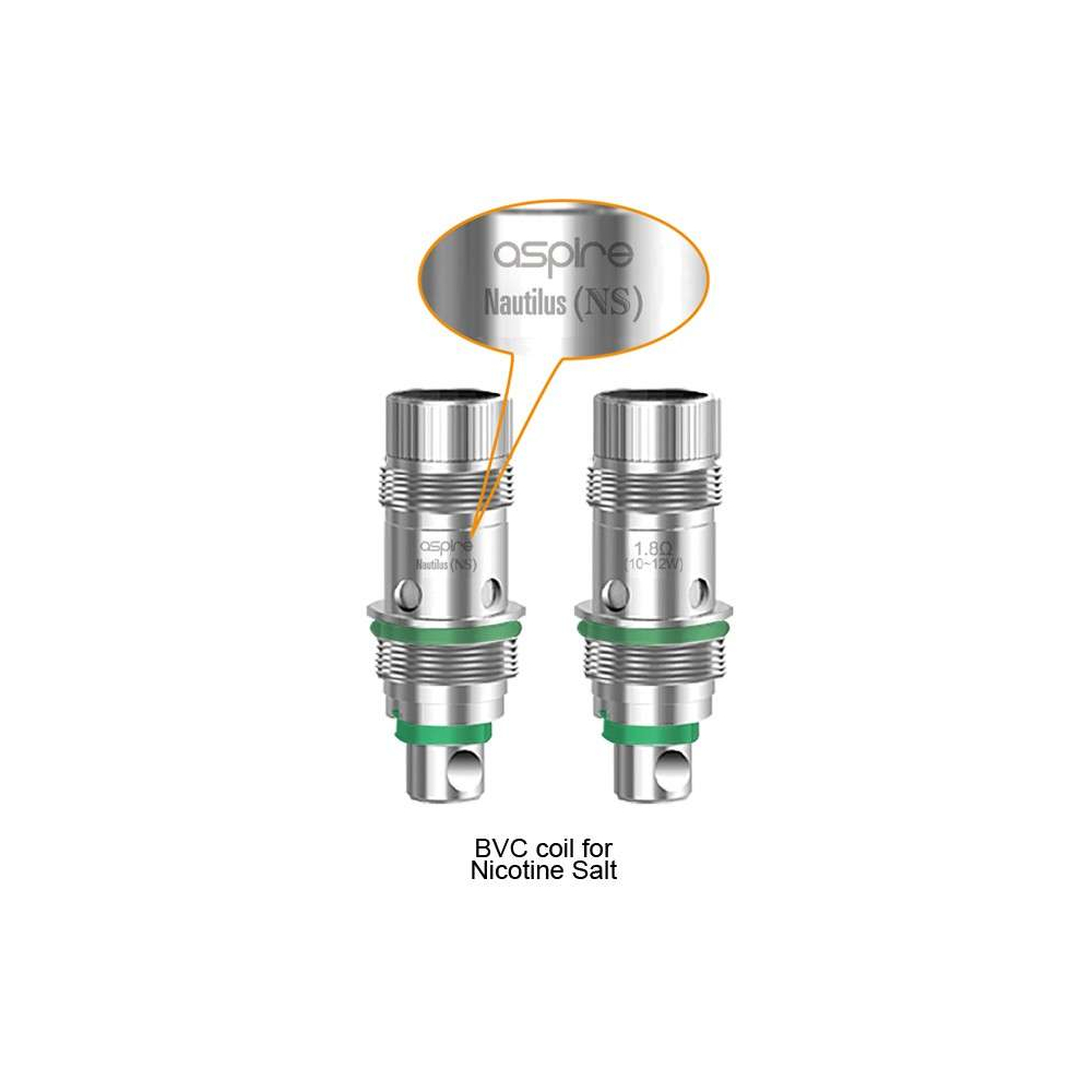 Résistance ASPIRE Nautilus AIO NS 1.8OHM X5