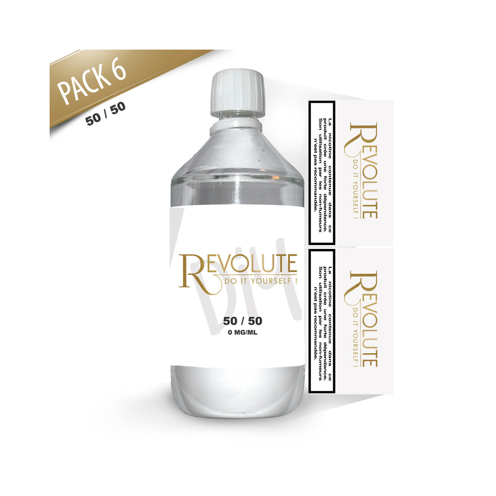 Revolute - Base Pack TPD 1 LITRE 50/50 6MG