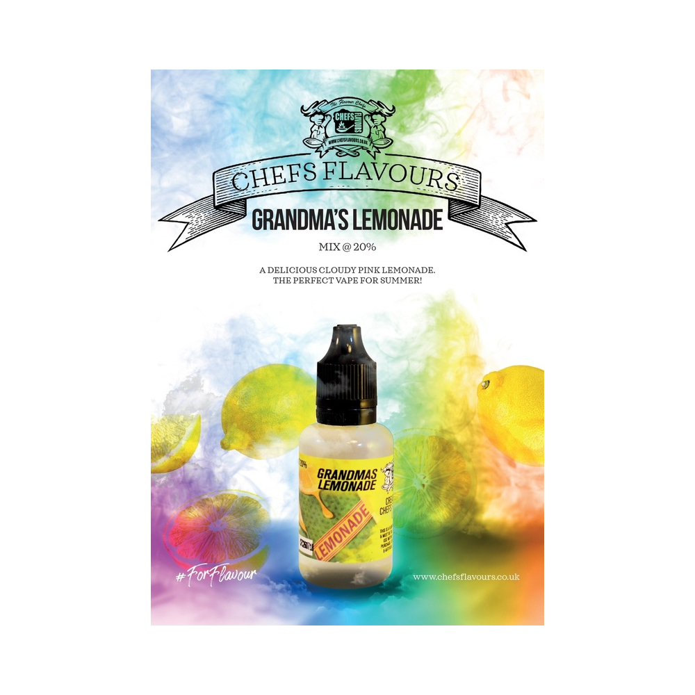 Chefs Flavours - Grandma's Limonade 30ML