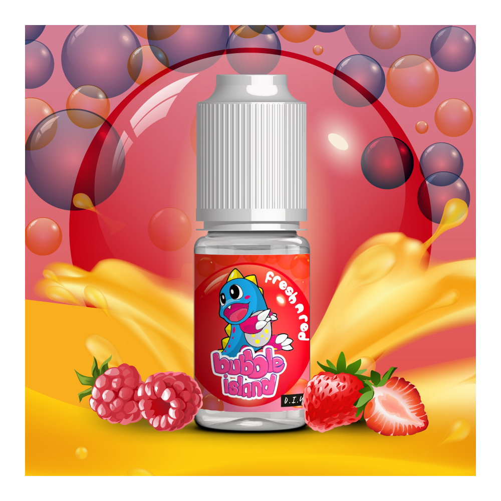 Bubble Island - Fresh N Red Concentré