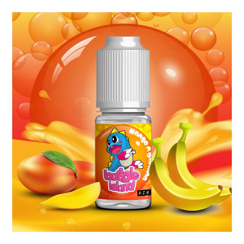 Bubble Island - Mango Banana Concentré