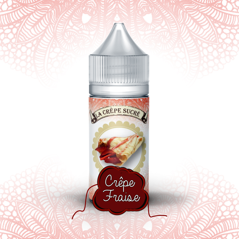 La Crêpe Sucrée - Crêpe Fraise 30ml