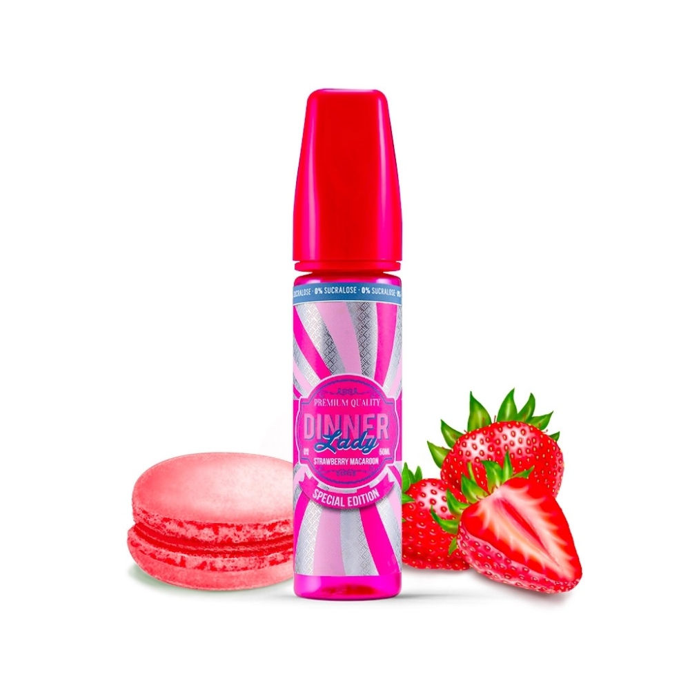 Dinner Lady - Strawberry Macaroon 50ml