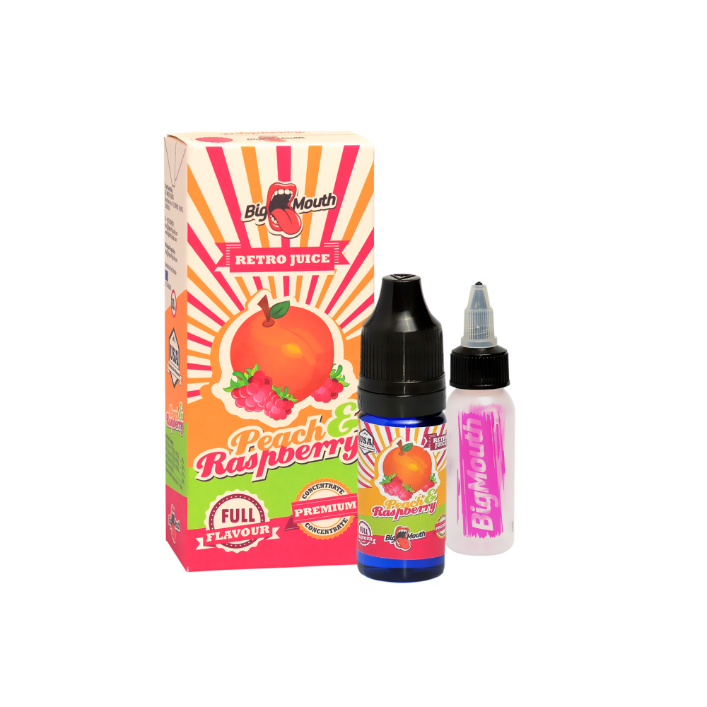Big Mouth - Peach Raspberry Retro Juice