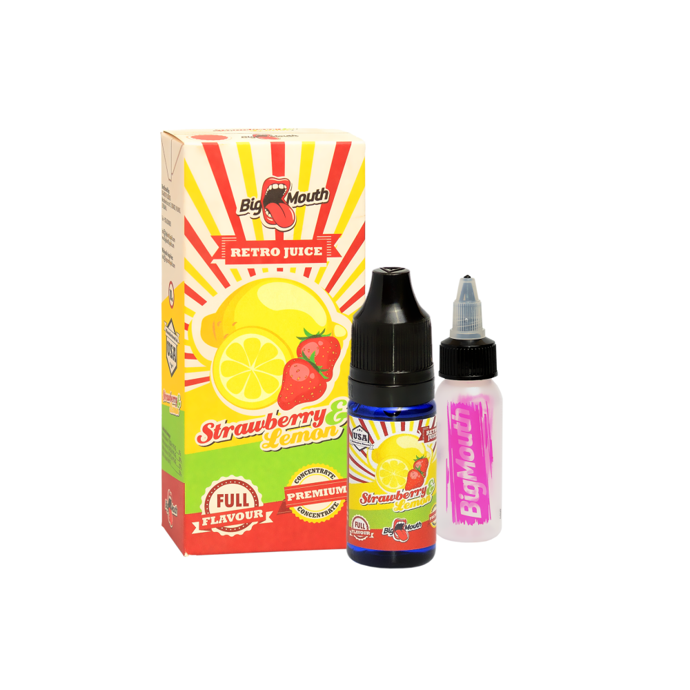 Big Mouth - Strawberry Lemon Retro Juice