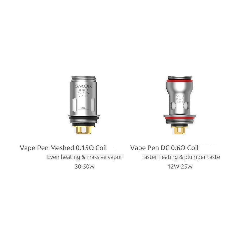 Résistances Vape Pen V2 x 5