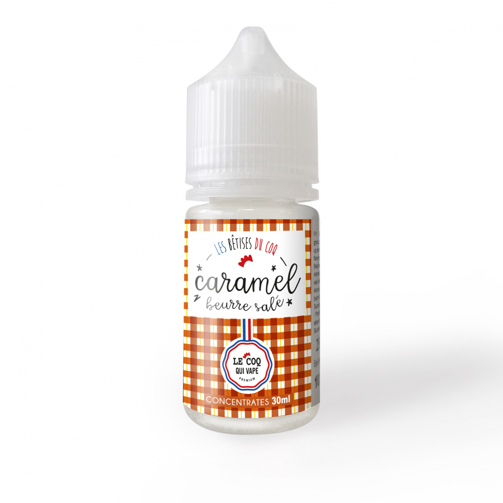 LES BÊTISES DU COQ - Caramel Beurre Sale concentre 30ml