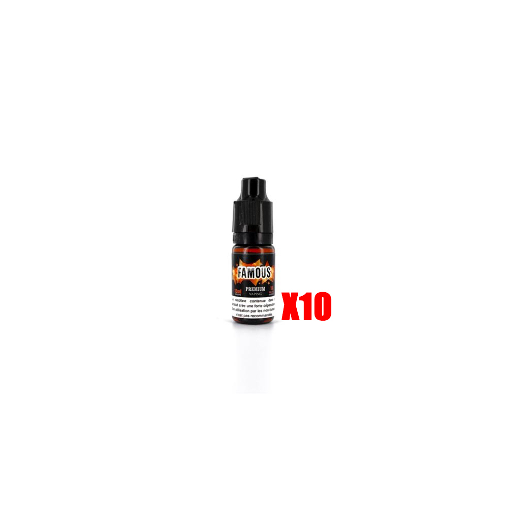 Eliquid France - Famous TPD 10ml X10