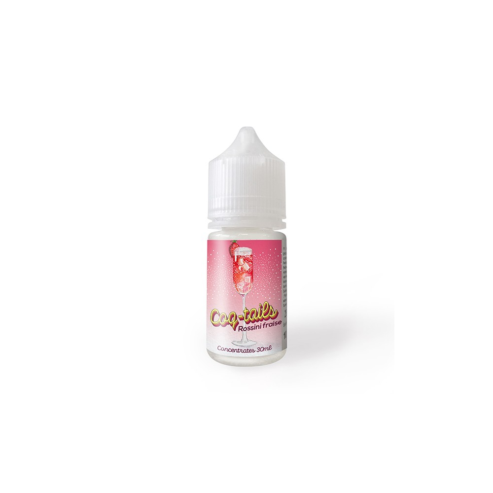 Coq-Tails - Rossini Fraise concentre 30ml by le Coq qui Vape