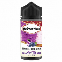 Heaven Haze - Icy Grape Blackcurrant Ice Cream 100ML