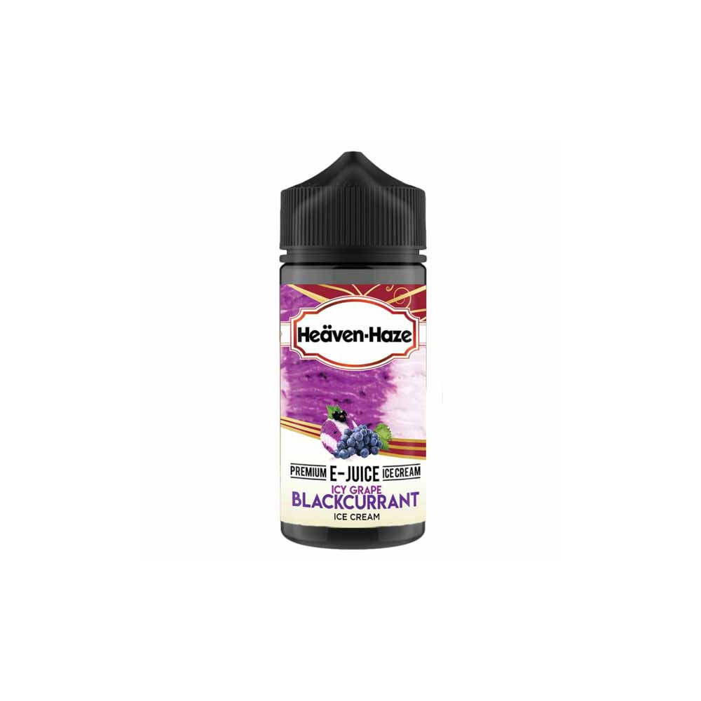 Heaven Haze - Icy Grape Blackcurrant Ice Cream 100ML