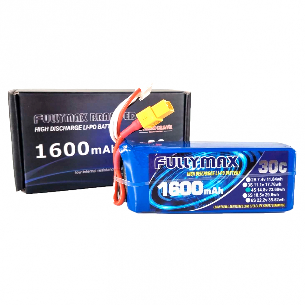 Steam Crave - Batterie Fullymax 4S 1600mah 30C