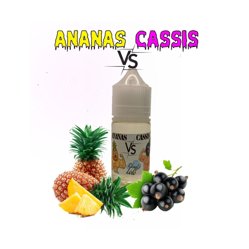 Cloud's of Lolo - Ananas VS Cassis 10ML