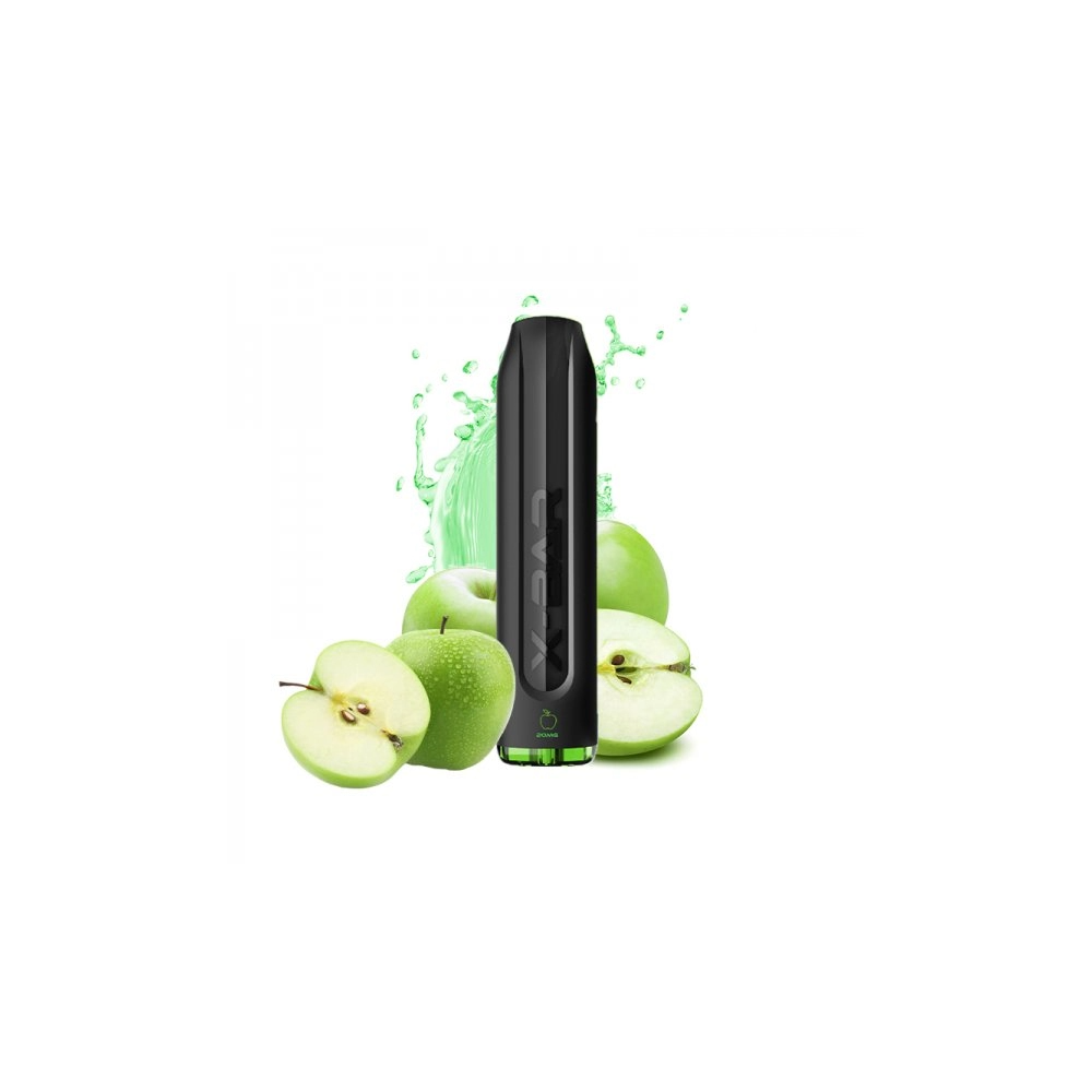 X-Bar - X-Bar 2ml 0/10/20mg Green Apple