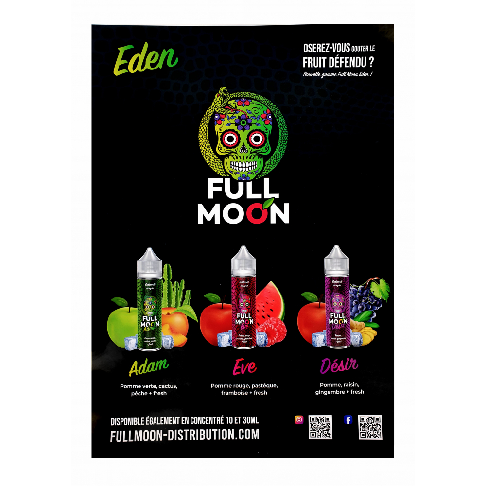 Full Moon - Affiche Eden A2