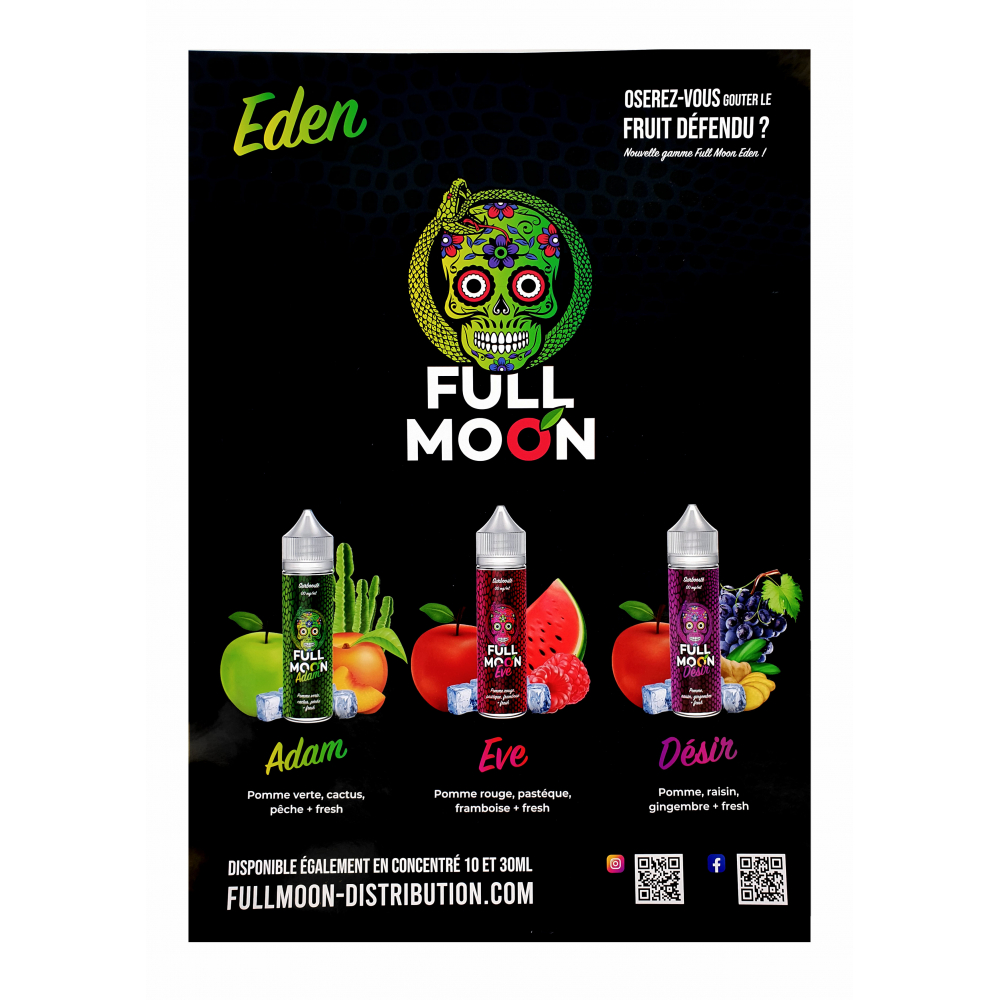 Full Moon - Poster A2