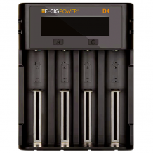 E-Cig Power - D4 Micro USB Intelligent charger LCD Li-on Battery