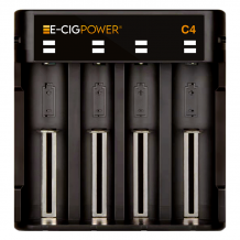 E-Cig Power - C4 USB-C LED Li-On Battery Charger