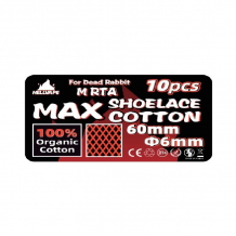 Hellvape - Dead Rabbit M RTA Max Shoelace Cotton X10