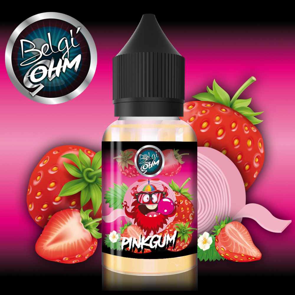 Belgi'Ohm- Pinkgum Concentre 30ml