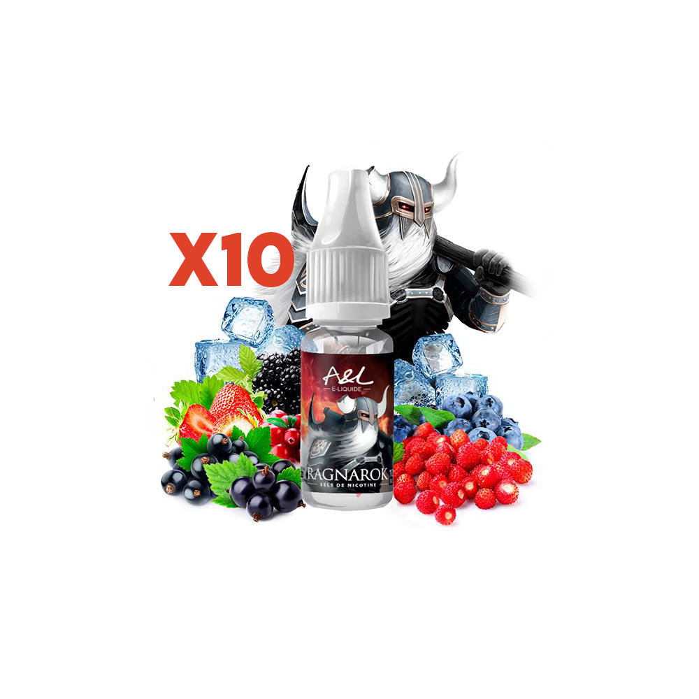 Arômes et Liquides - Ragnarok Ultimate aux Sels de Nicotine 10ml X10