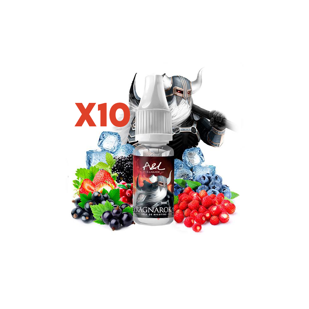 Flavors and Liquids - Ragnarok Ultimate with Nicotine Salts 10ml X10