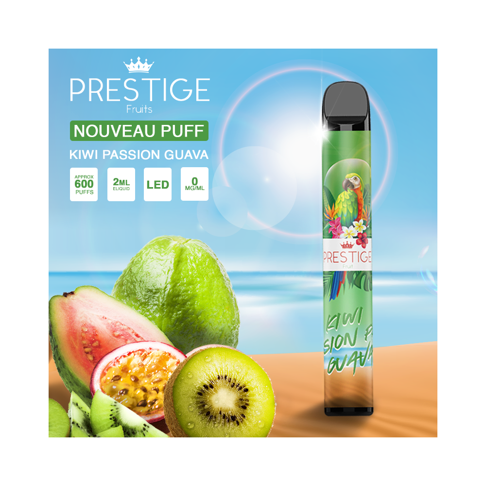 Prestige Puff - Kiwi Passion Guava 2ml