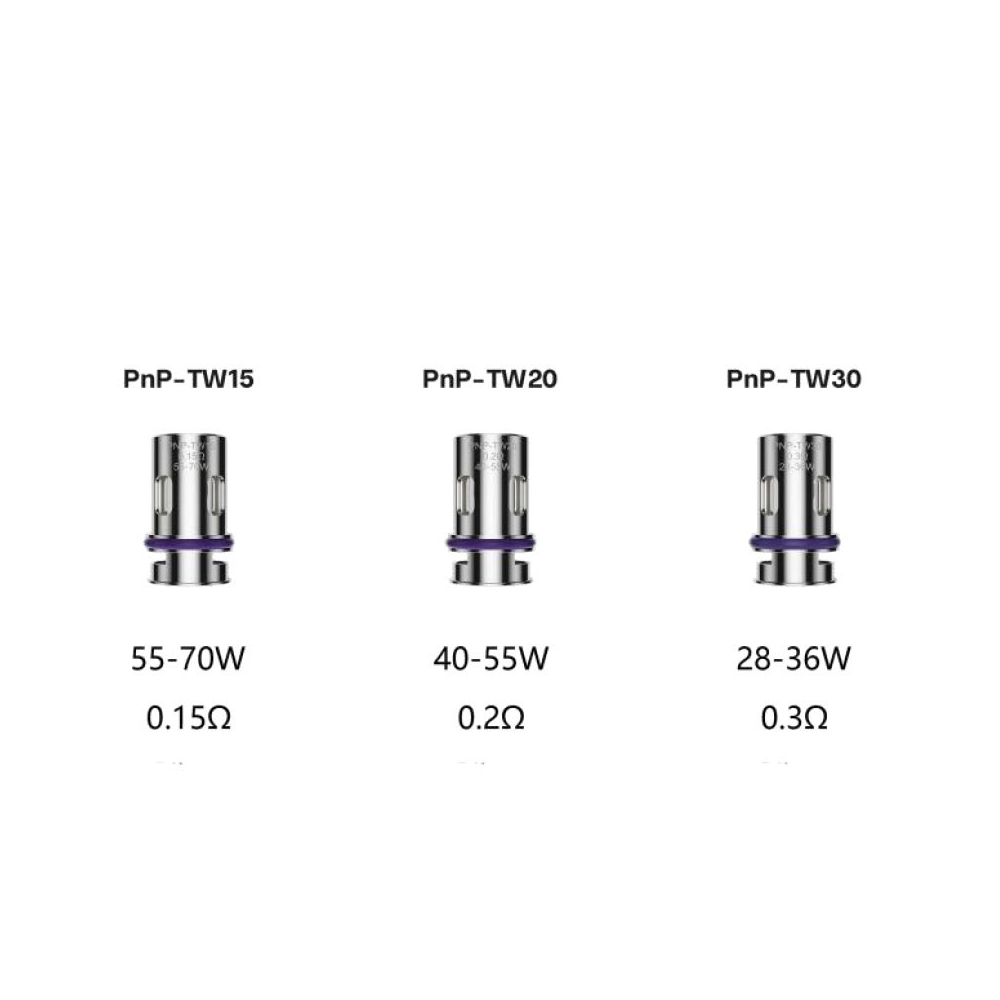 Voopoo - Résistances PnP - Tw X5