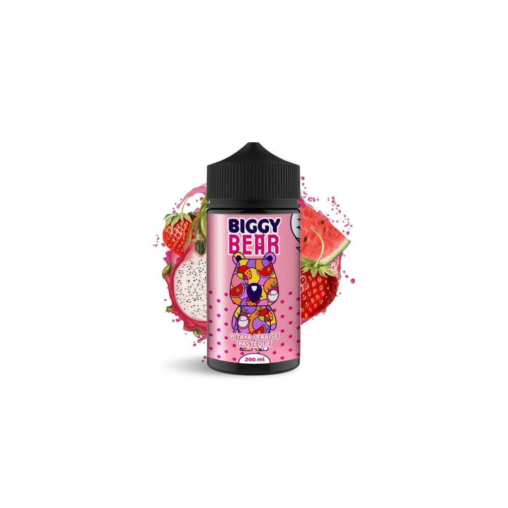 Biggy Bear - Pitaya Fraise Pastèque 200ml