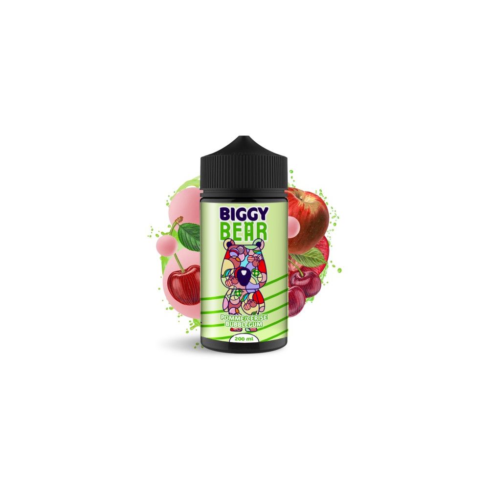 Biggy Bear - Red Fruits Pomegranate Tart Strawberry 200ml