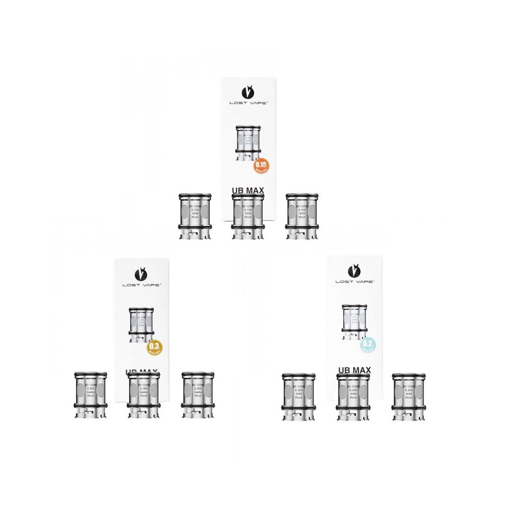 Lost Vape - Résistances UB Max X3
