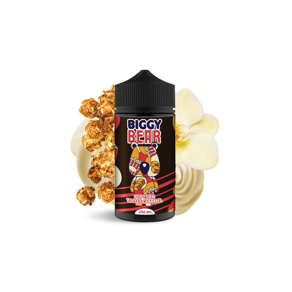 Biggy Bear - Pop Corn Toffee Caramel 200ml