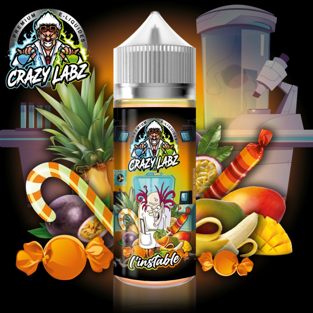 Crazy Labz by Belgi’Ohm - L’instable - 50ml