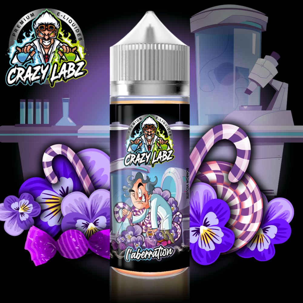 Crazy Labz by Belgi’Ohm - L’abérration - 50ml