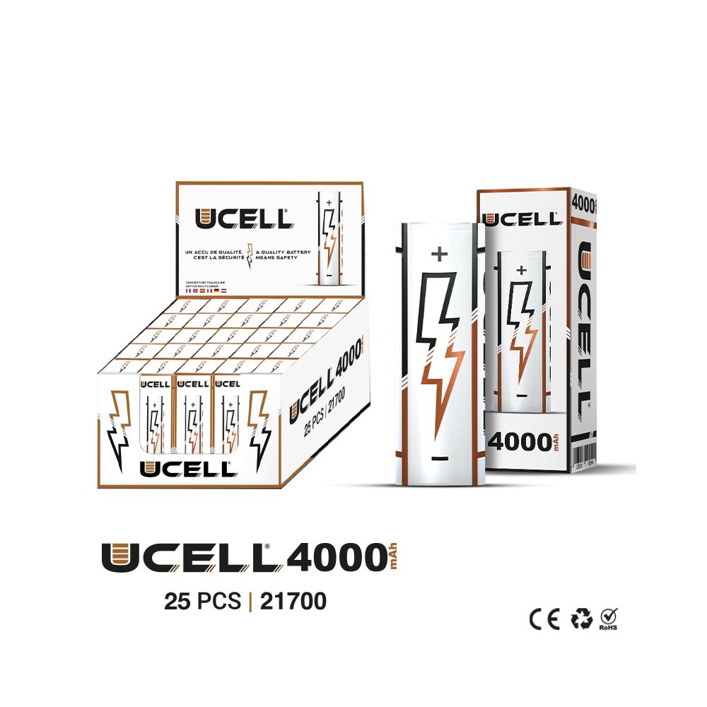 Ucell - Accu 21700 4000mAh 40A