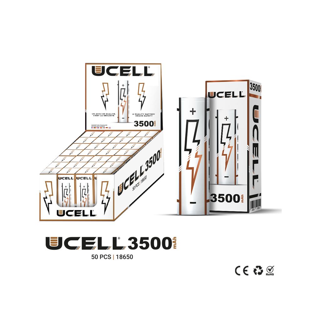 Ucell - Accu 18650 2500mAh 30A