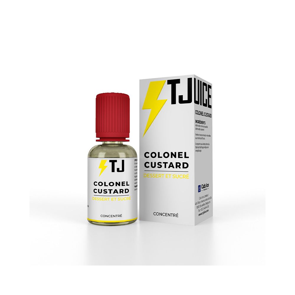 T-Juice - Colonel Custard Concentré 30ML