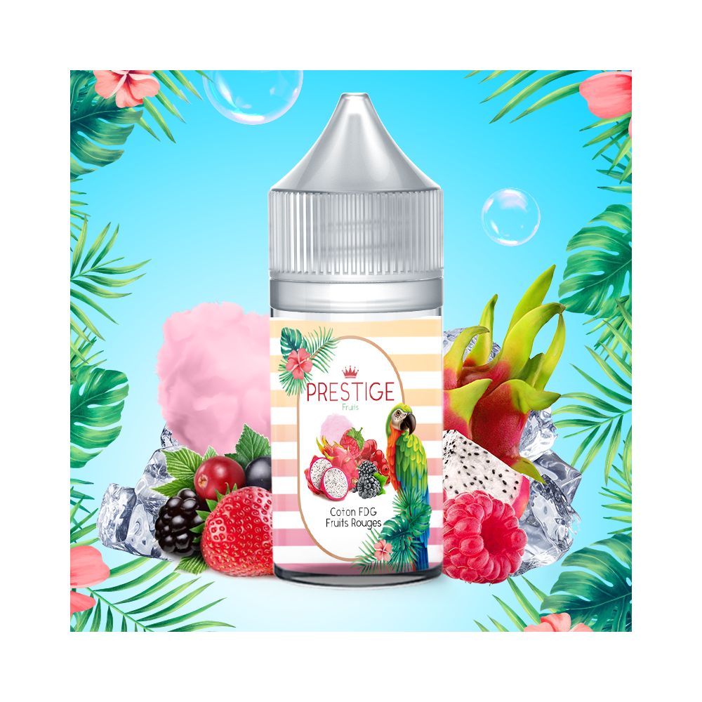 Prestige Fruits - Cotton Candy, Dragon Fruit, Red Fruits Concentrate 30 ML