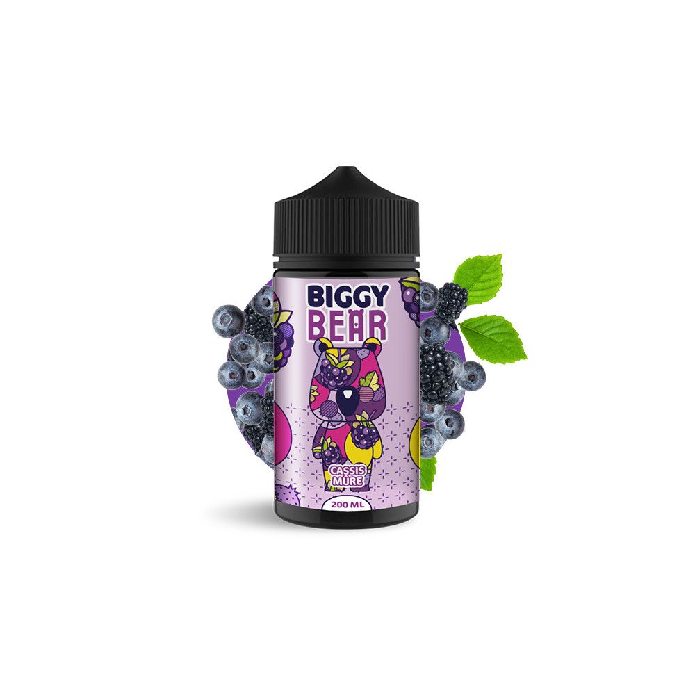 Biggy Bear - Blackcurrant Blue Raspberry 200ml