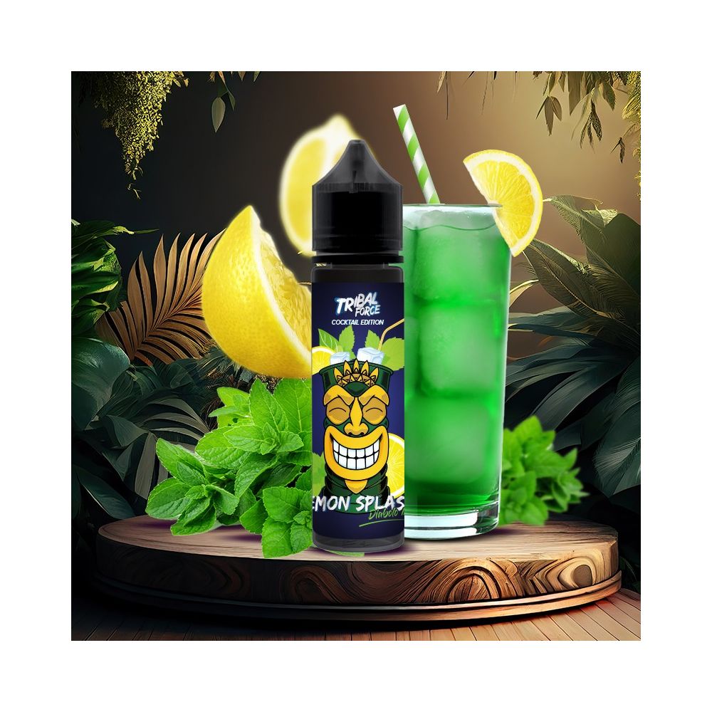 Tribal Force - Lemon Splash Mint (Diabolo Menthe) Special Edition 0mg 50ml
