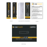 E-Cig Power - Accus EV6-18650 3000mAh