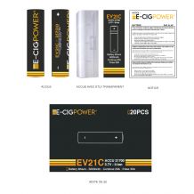 E-Cig Power - Accus EV21C-21700 5000mAh