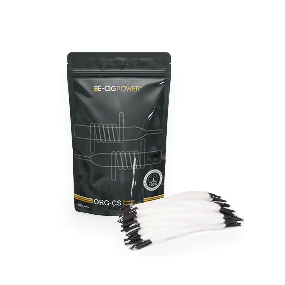 E-Cig Power - ORG - CS - Shoelace Organic Cotton X10