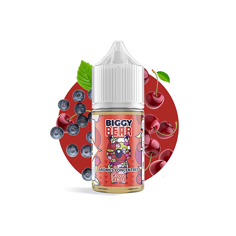 Biggy Bear - Cassis Cerise Concentré 30ml