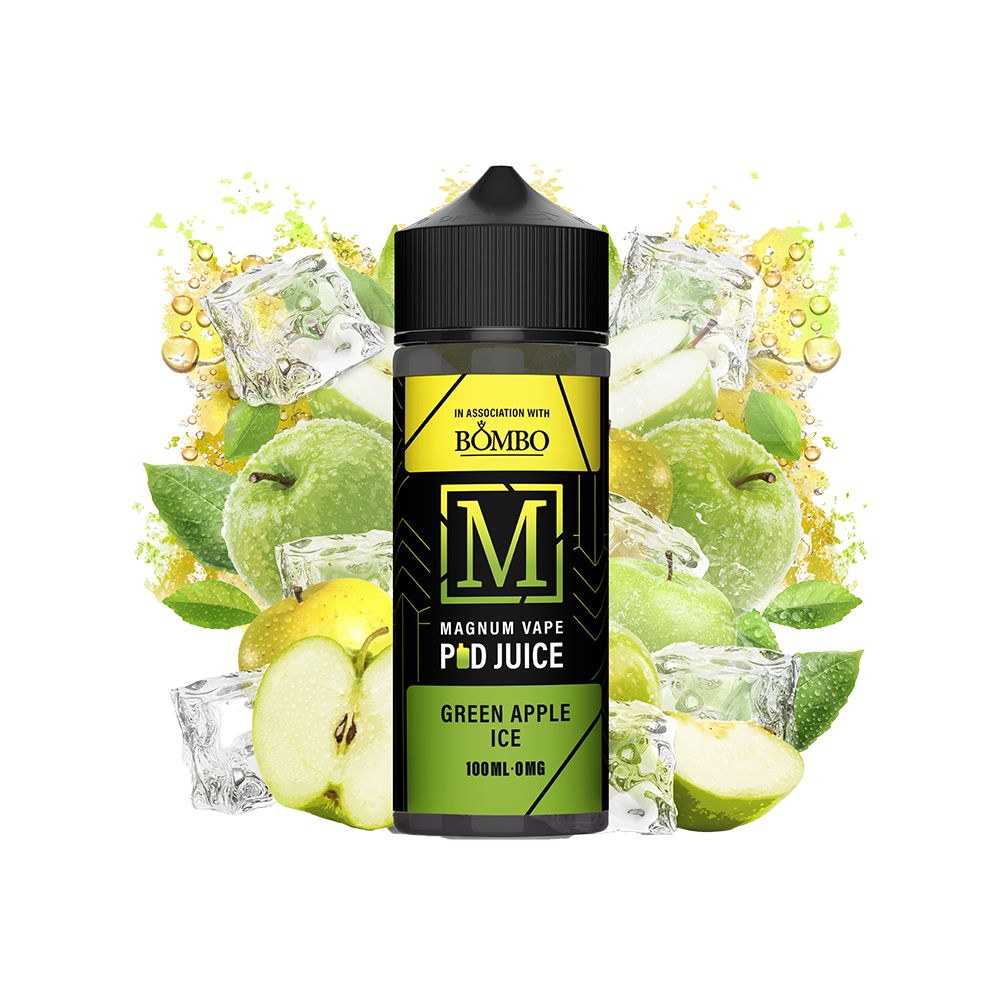Magnum Vape - Pod Juice Green Apple Ice 100ml