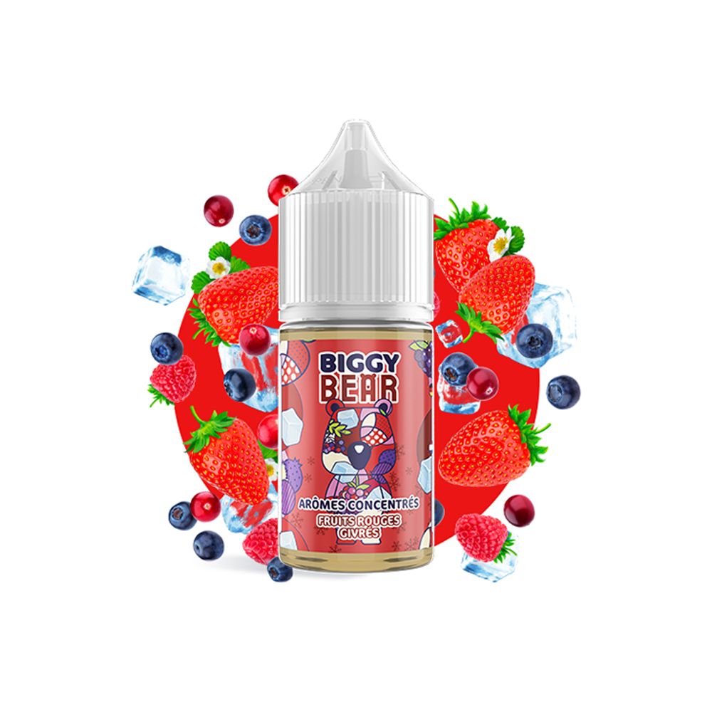 Biggy Bear - Fruits Rouges Givrés Concentré 30ml