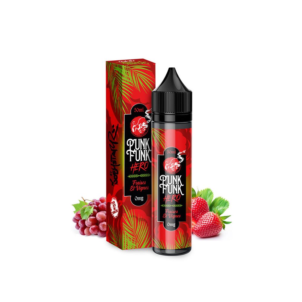 Punk Funk Hero - Fraise et Vignes 50ml