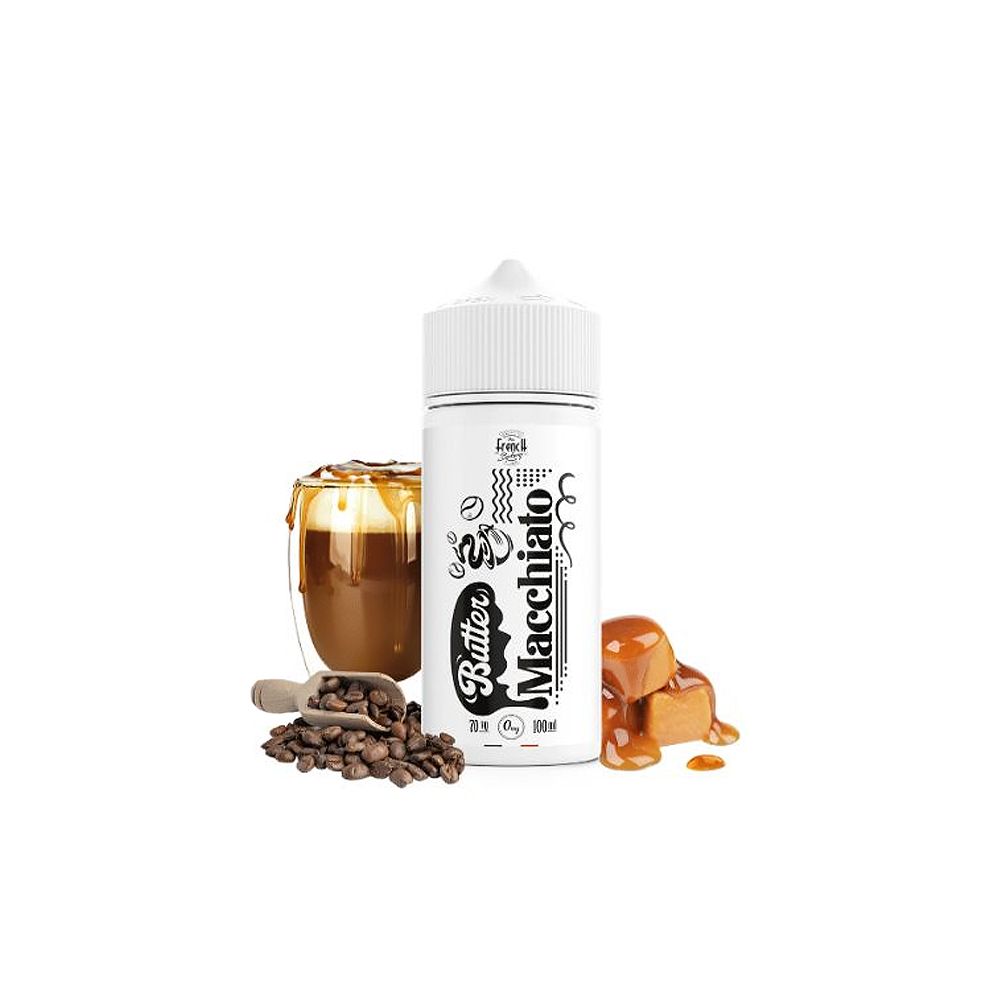 The French Bakery - Butter Macchiato 100ml 0mg