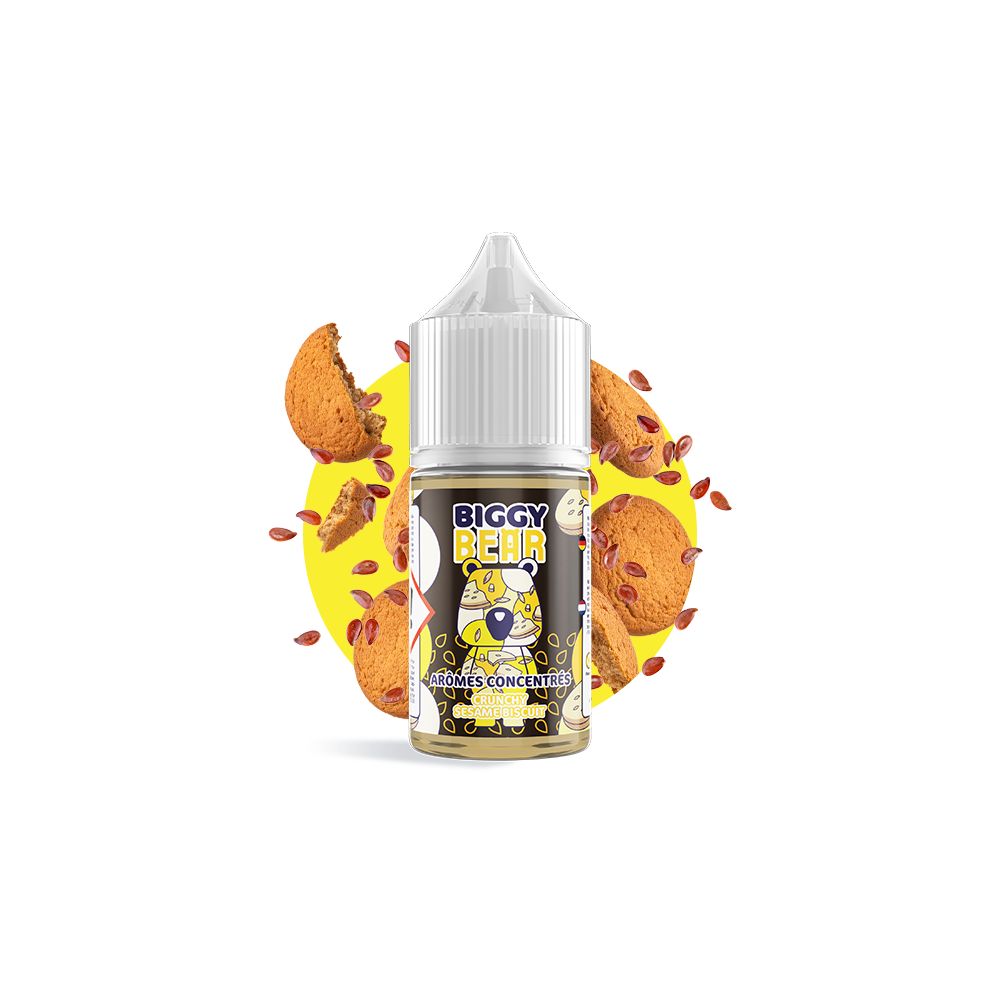 Biggy Bear - Crunchy Sesame Biscuit Concentré 30ml