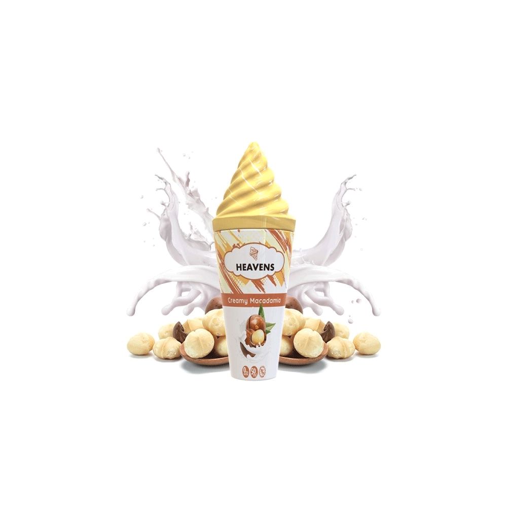 Heavens by Vape Maker - Creamy Macadamia 0mg 50ml 